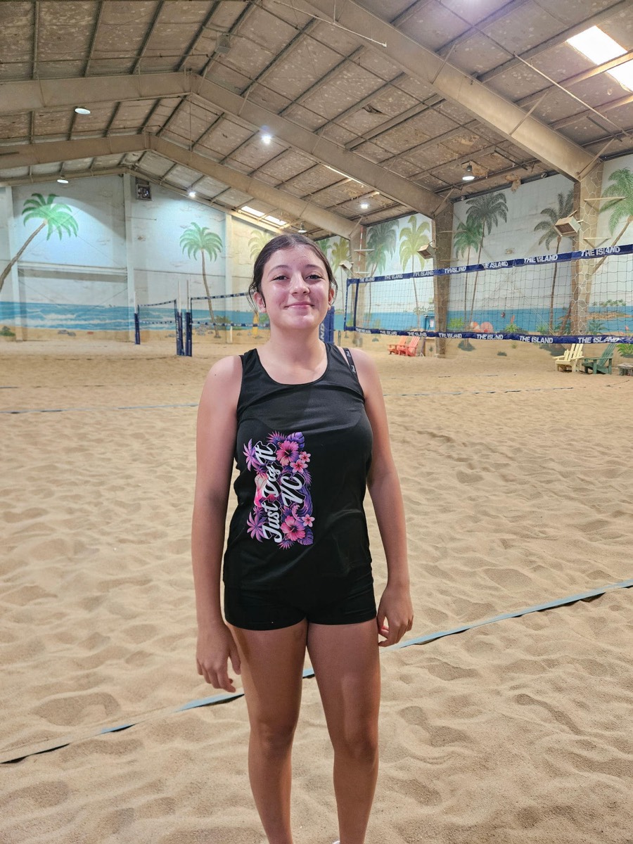 Just Dig It VC beach player after a tournament match