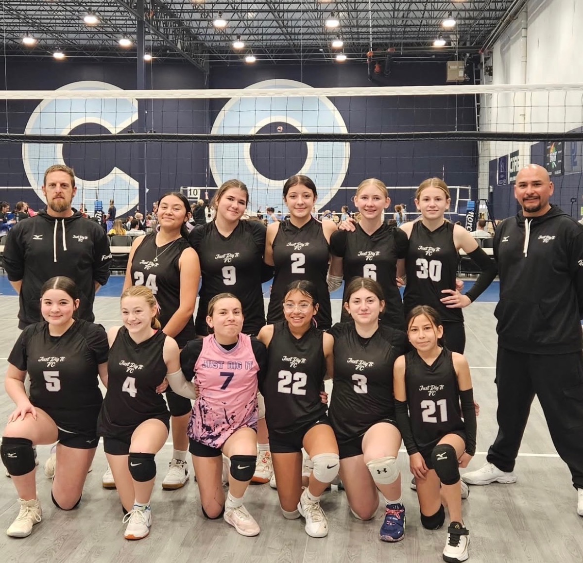 Greeley Central Wildcats Volleyball Team at Tournament